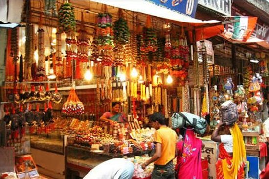 Chandini chowk market in Delhi